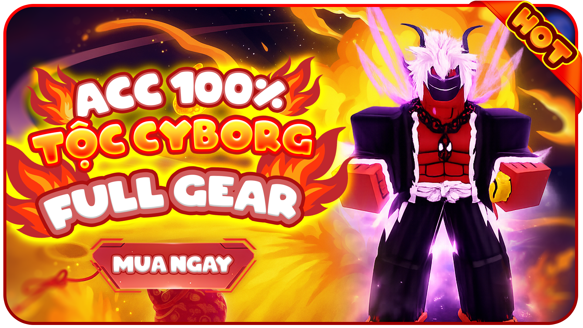 TỘC CYBORG FULL GEAR