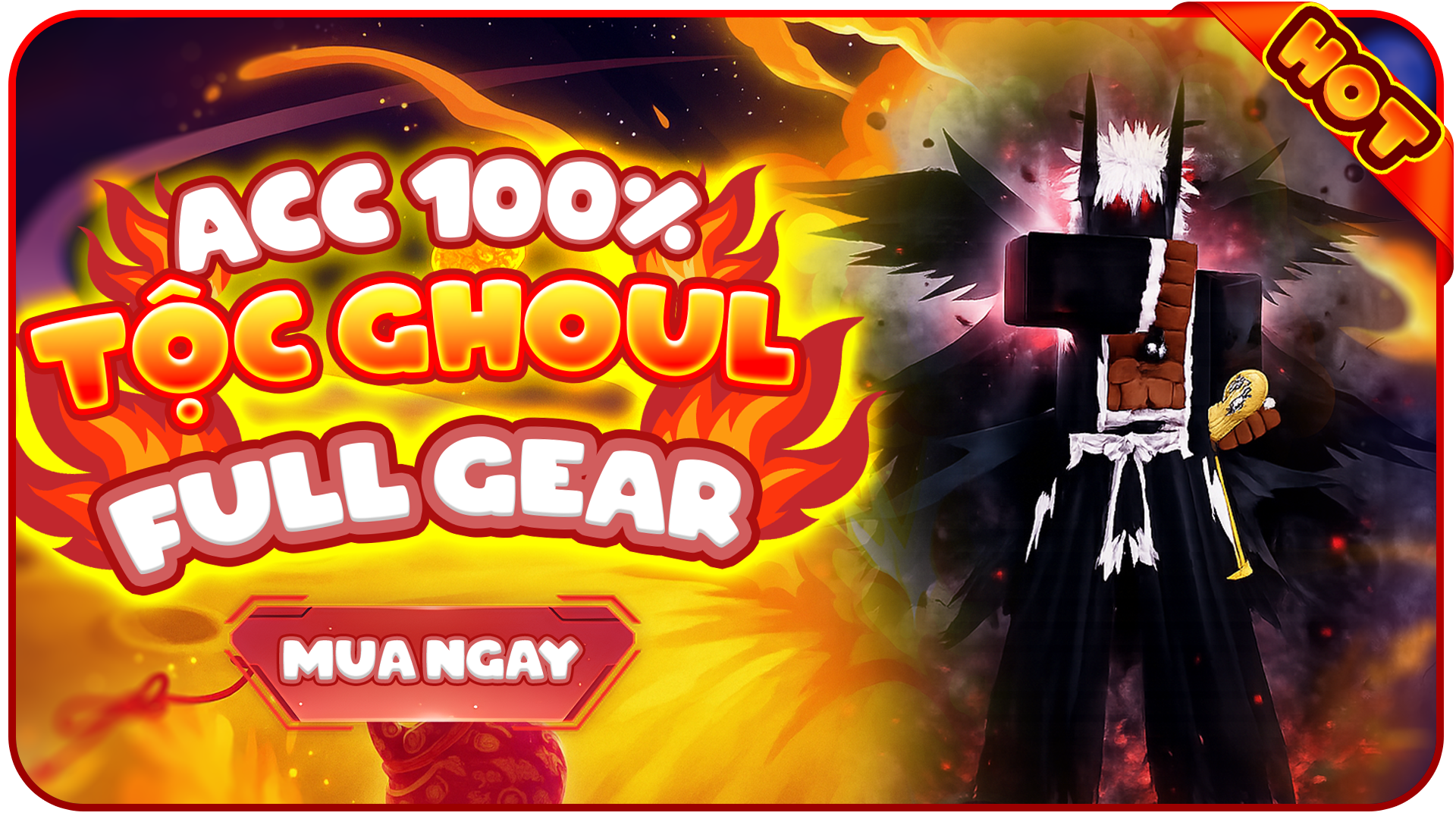 TỘC V4 GHOUL FULL GEAR