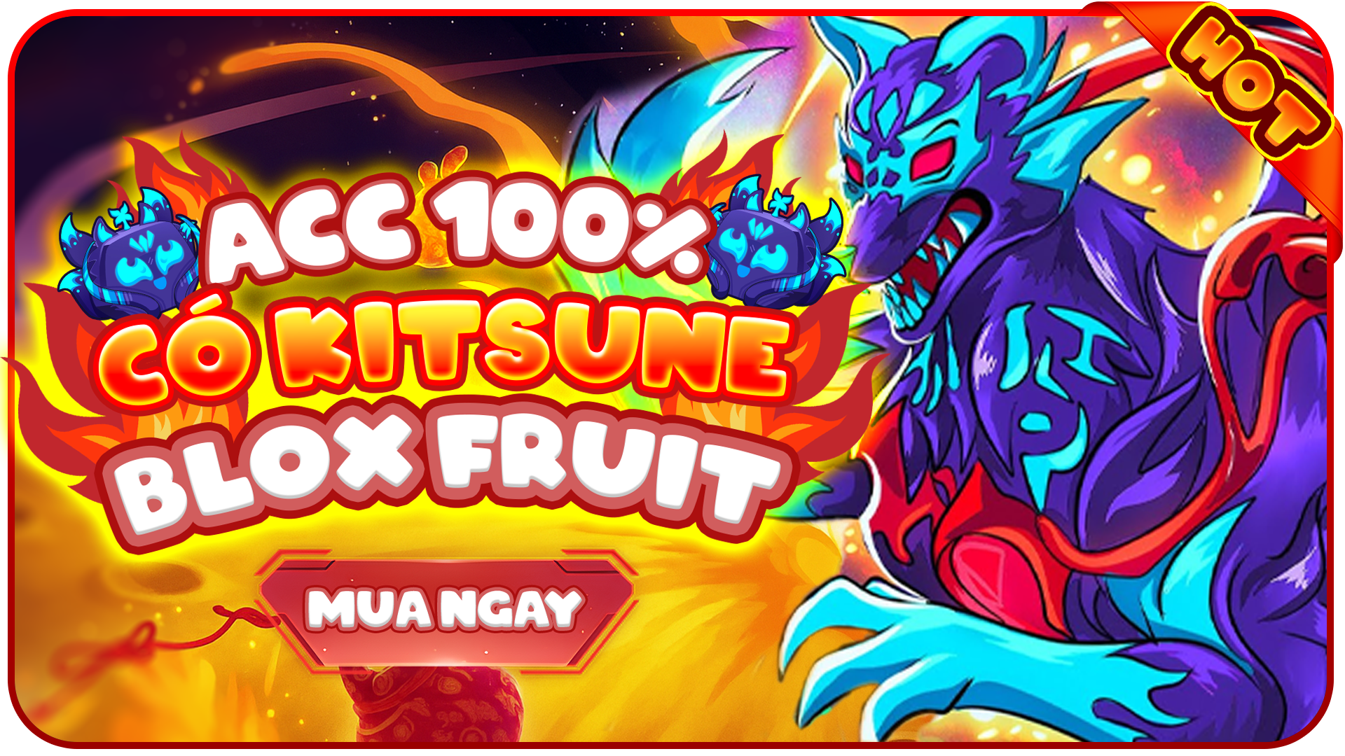 ACC CÓ KITSUNE RƯƠNG