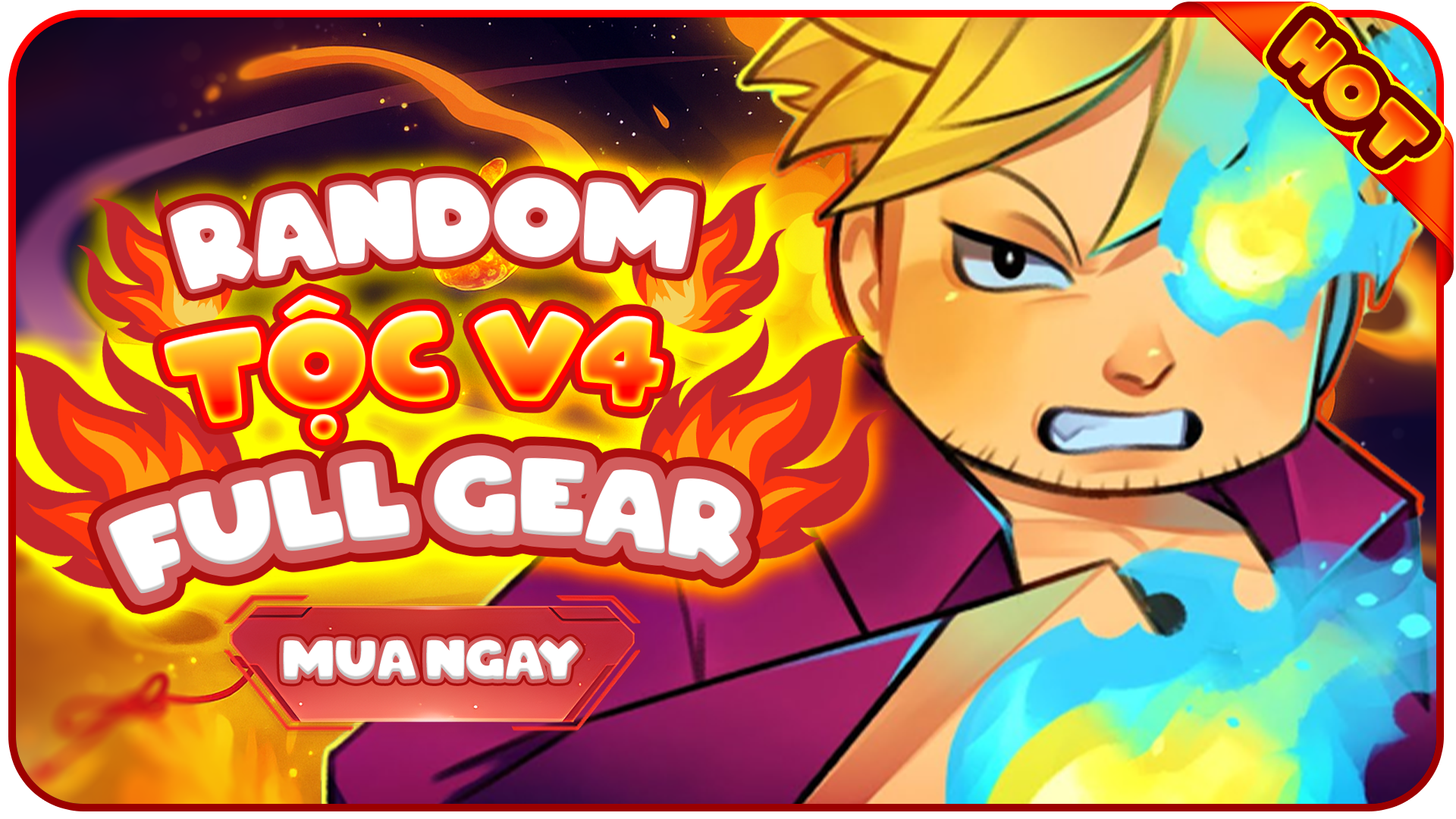 RANDOM TỘC V4 FULL GEAR