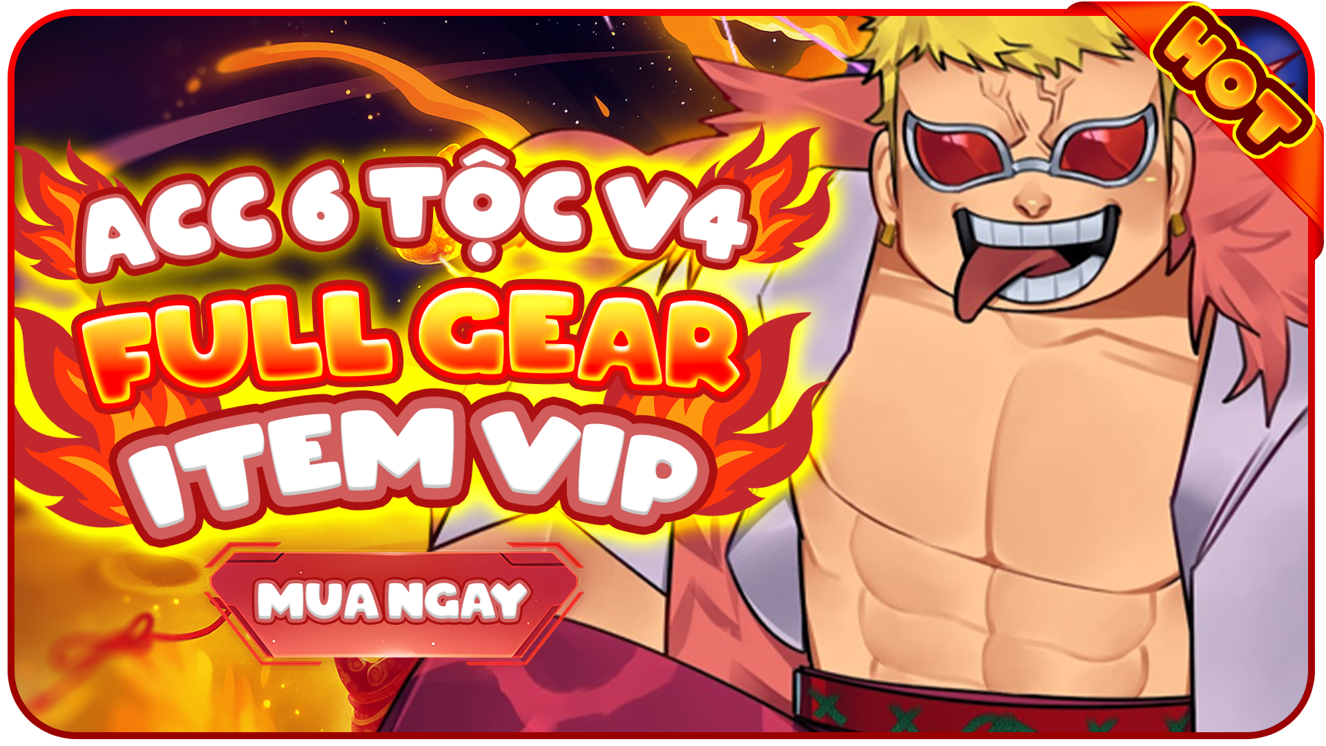 ACC 6 TỘC V4 FULL GEAR