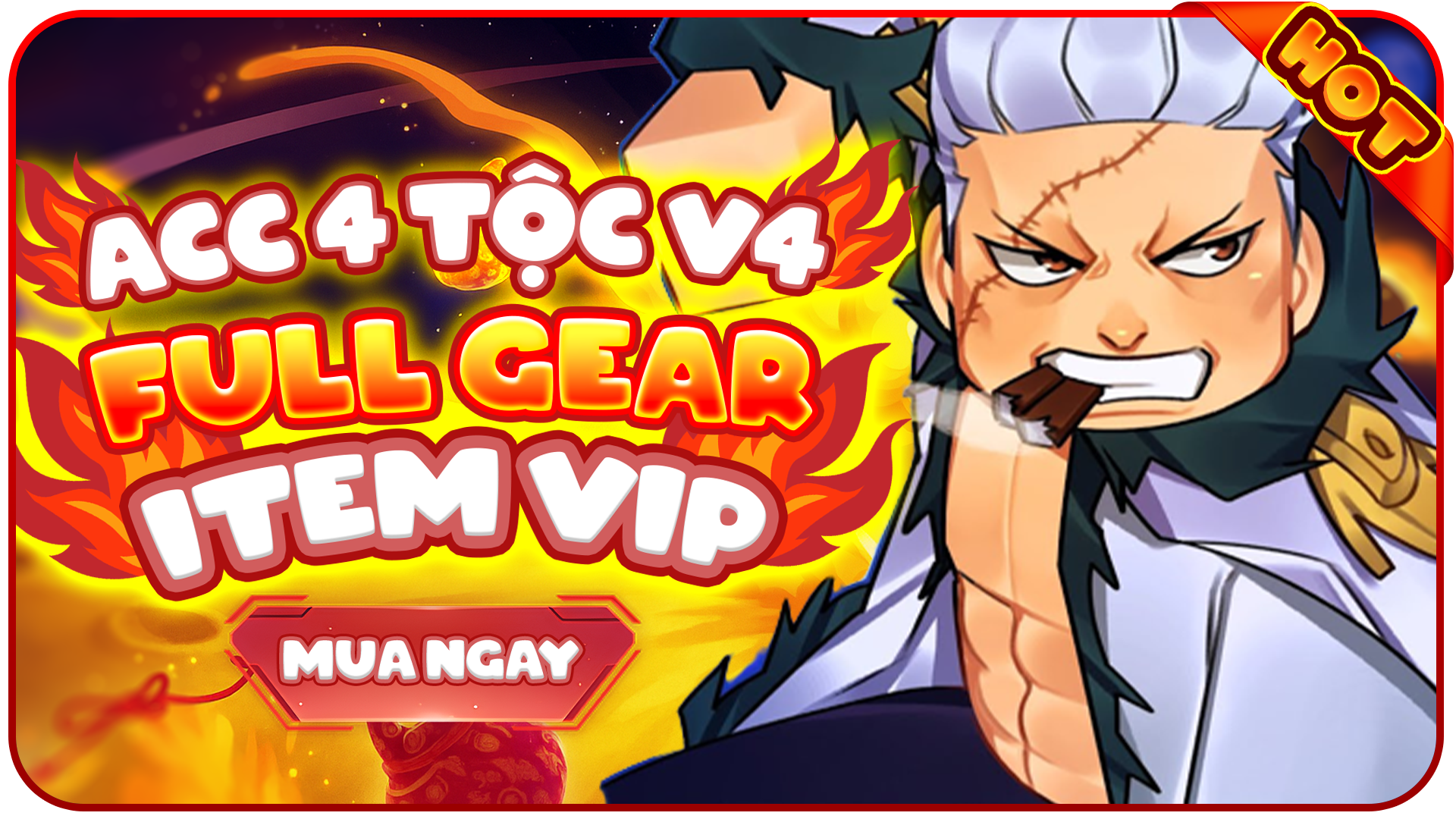 ACC 4 TỘC V4 FULL GEAR