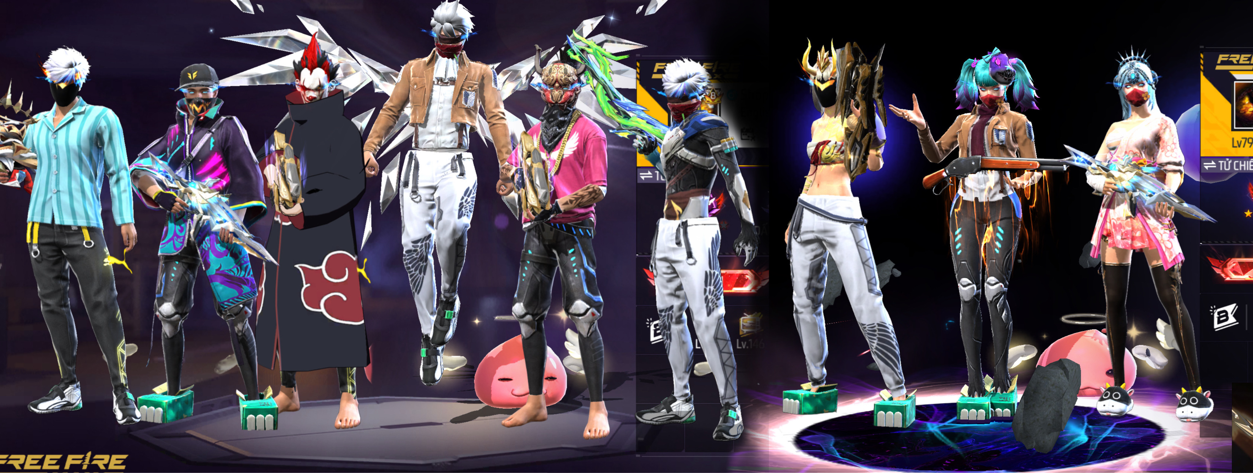 THUÊ ACC FREE FIRE SIÊU PHẨM TRẢI NGHIỆM